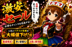 激安セールはぴスロちゃん