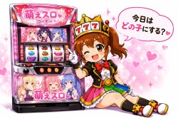 はぴスロちゃん萌えスロコーナー